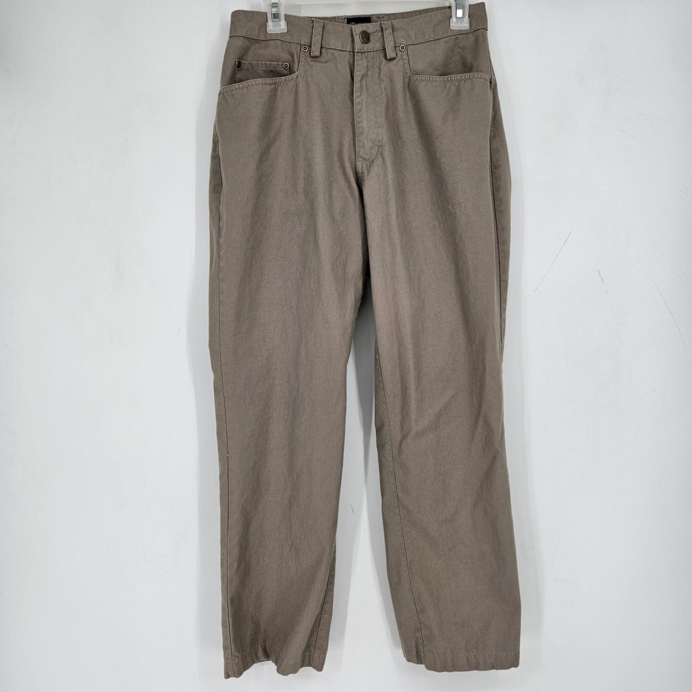 Texas‎ Standard Pants Mens 30x30 Stone Gray Chino Casual Western Pockets